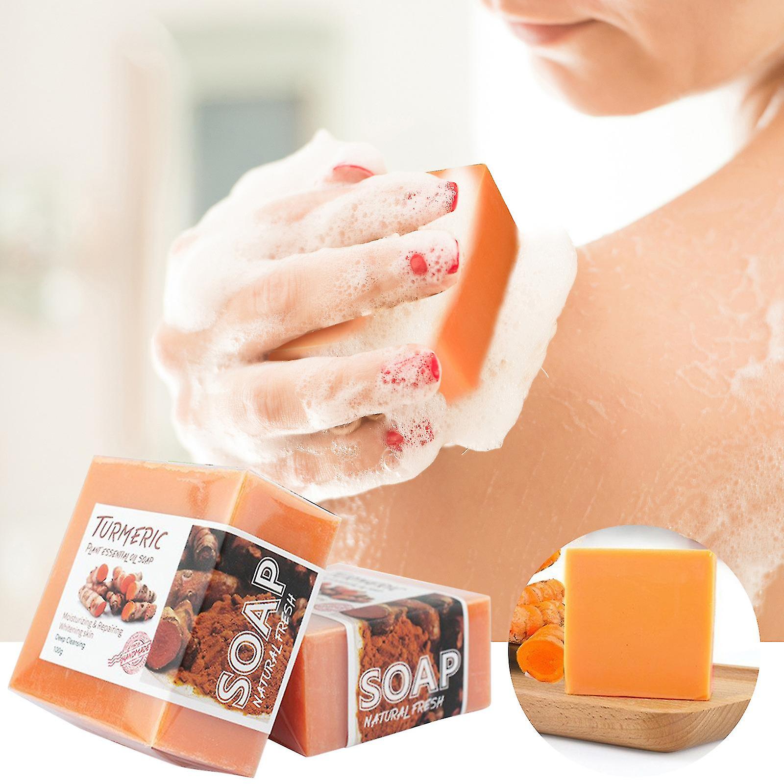 Tumeric Soap, Acne, Dark Spots, Hyperpigmentation, Smooth Skin Tumeric Soap, Acne, Dark Spots, Hyperpigmentation, Smooth Skin Curcuma Soap Essential O
