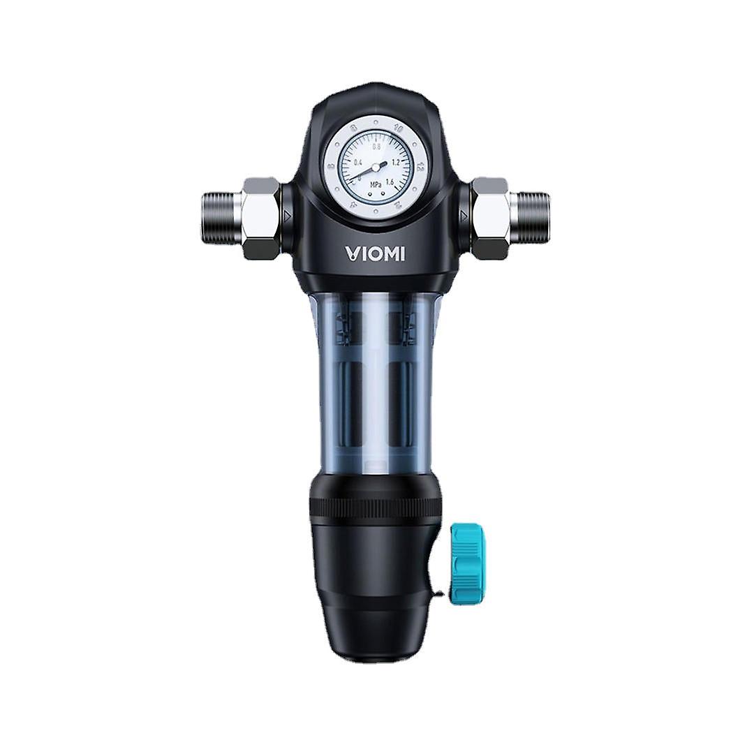 thumbnail image 2 of SimPure Whole House Spin Down Sediment Water Filter – Reusable 40/200 Micron – Gold 2 of 4