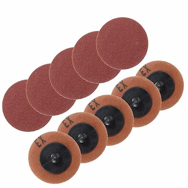 10Pcs 2 Inch 120 Grit Sanding Discs Sandpaper Abrasive Tool.