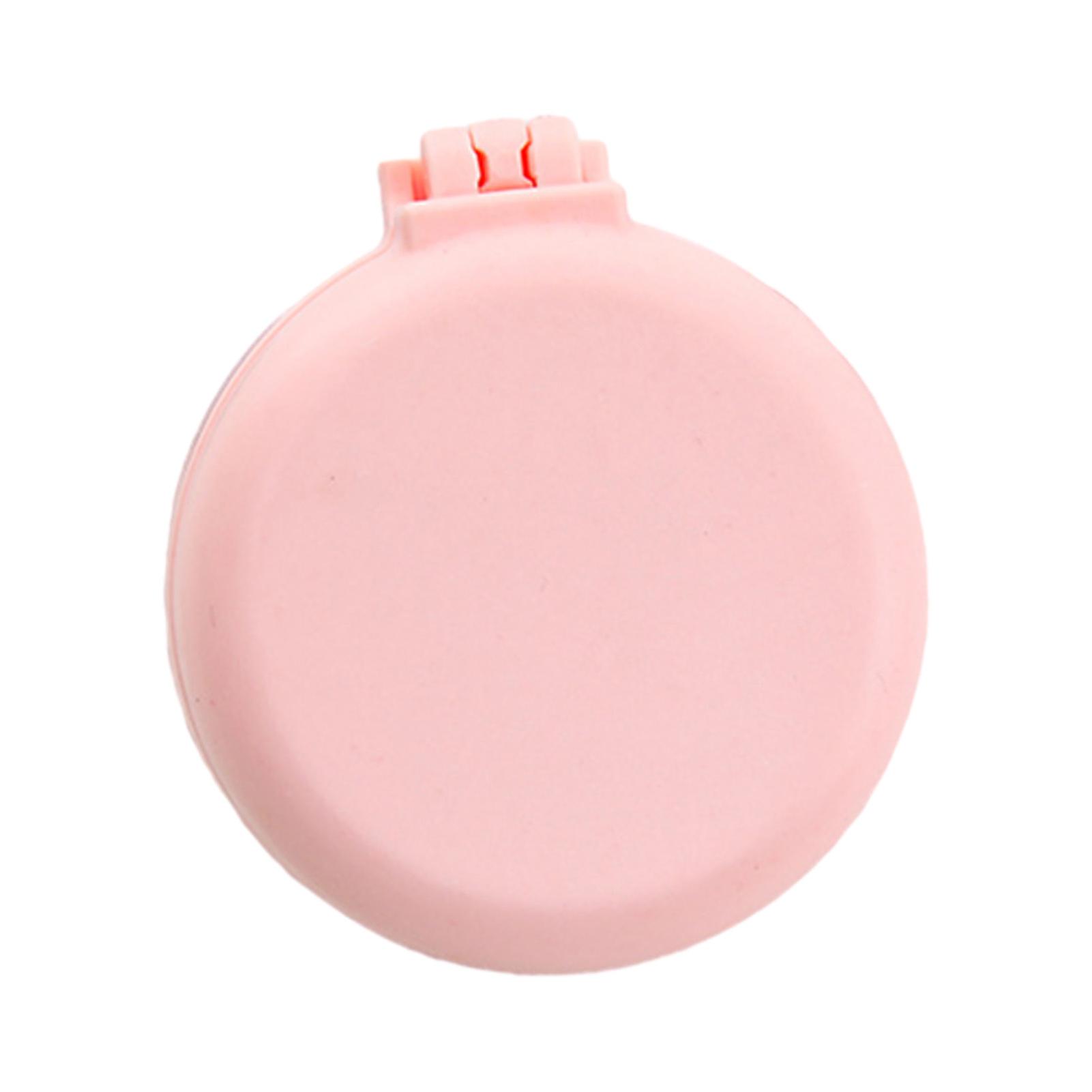 Air Cushion Comb Cute Candy Color Portable Folding Comb with Mirror Gentle Massage for Tangle-Free Hair