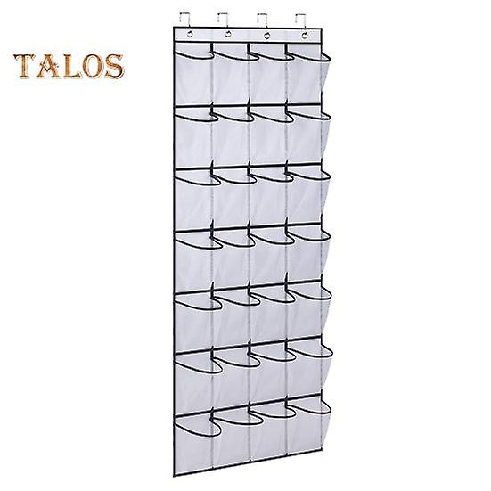 Vægopbevaringspose 28 netlommer Opbevar sko Flere rum Praktisk vægmonteret vægopbevaringspose Husholdningsartikler