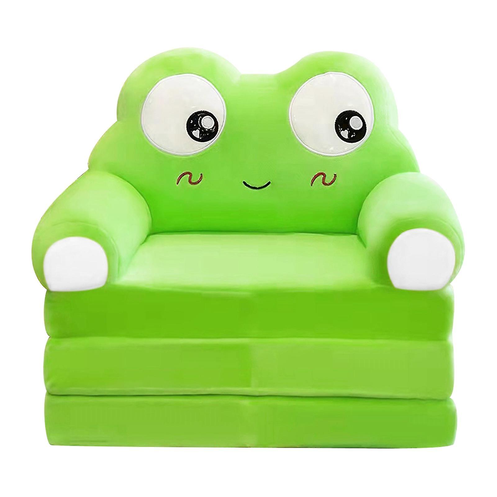 Kids' Foldable Cartoon Sofa - 2 in 1 Design