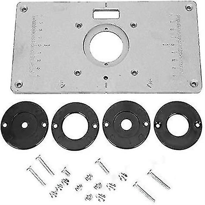 Electromechanical Rocker Table Router Table Insert Plate Material Cutting Machine