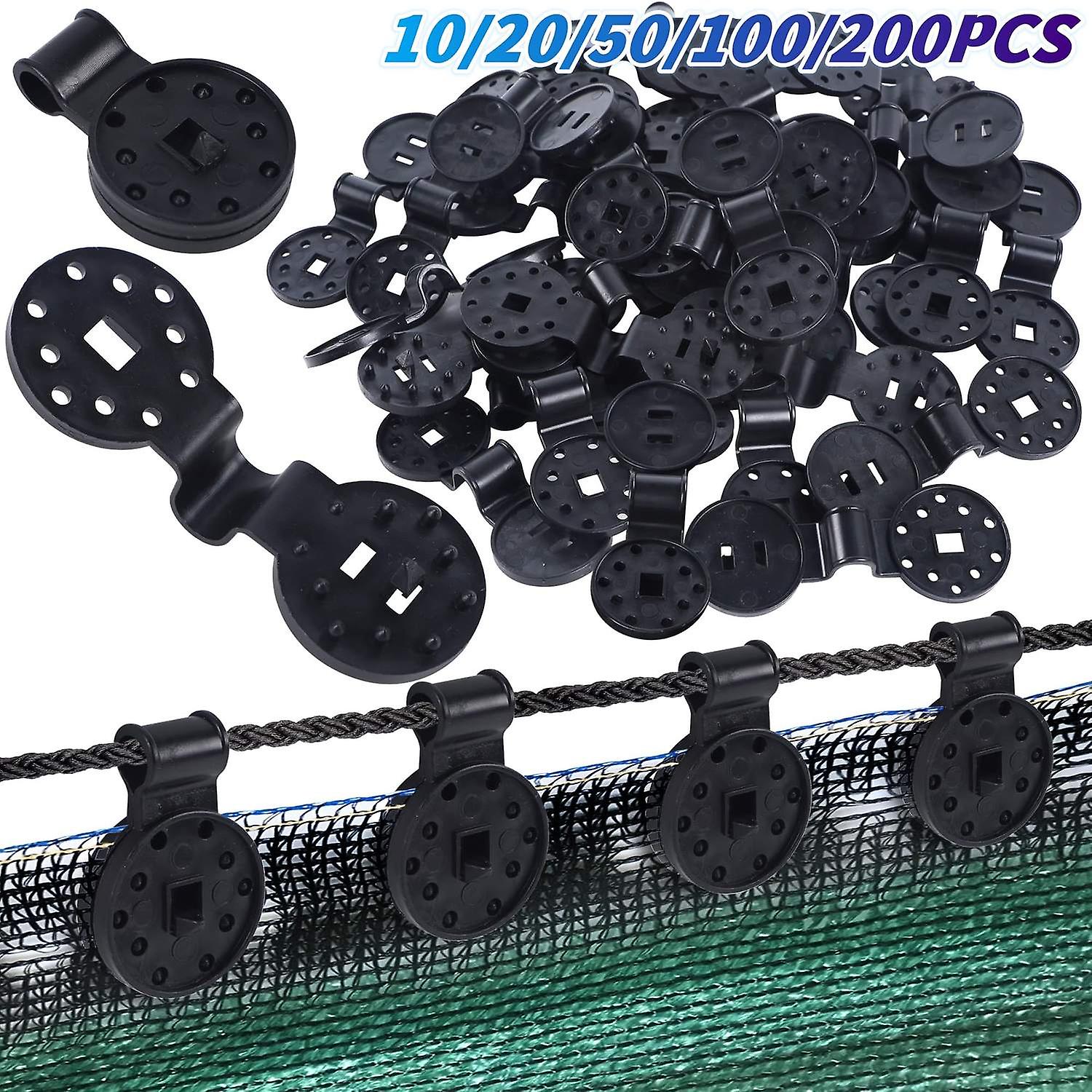 Shade Cloth Clips Shade Fabric Clamps Accessories Grommets For Net Mesh Cover Sunblock Fabric In Gar
