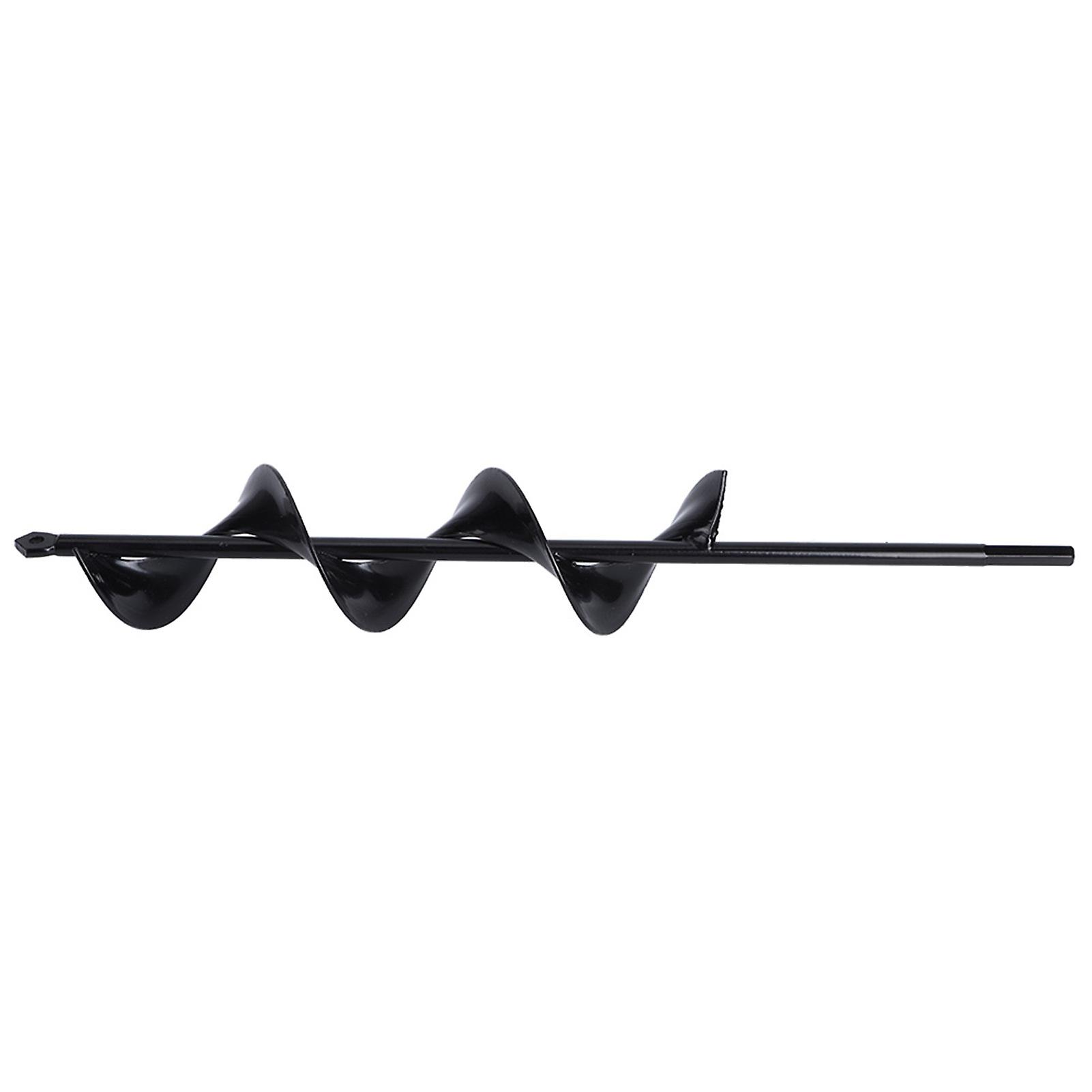 Manganese Steel Garden Planter Auger Drill Bit Buried Planting Digging Hole Tool Accessories60x420mm