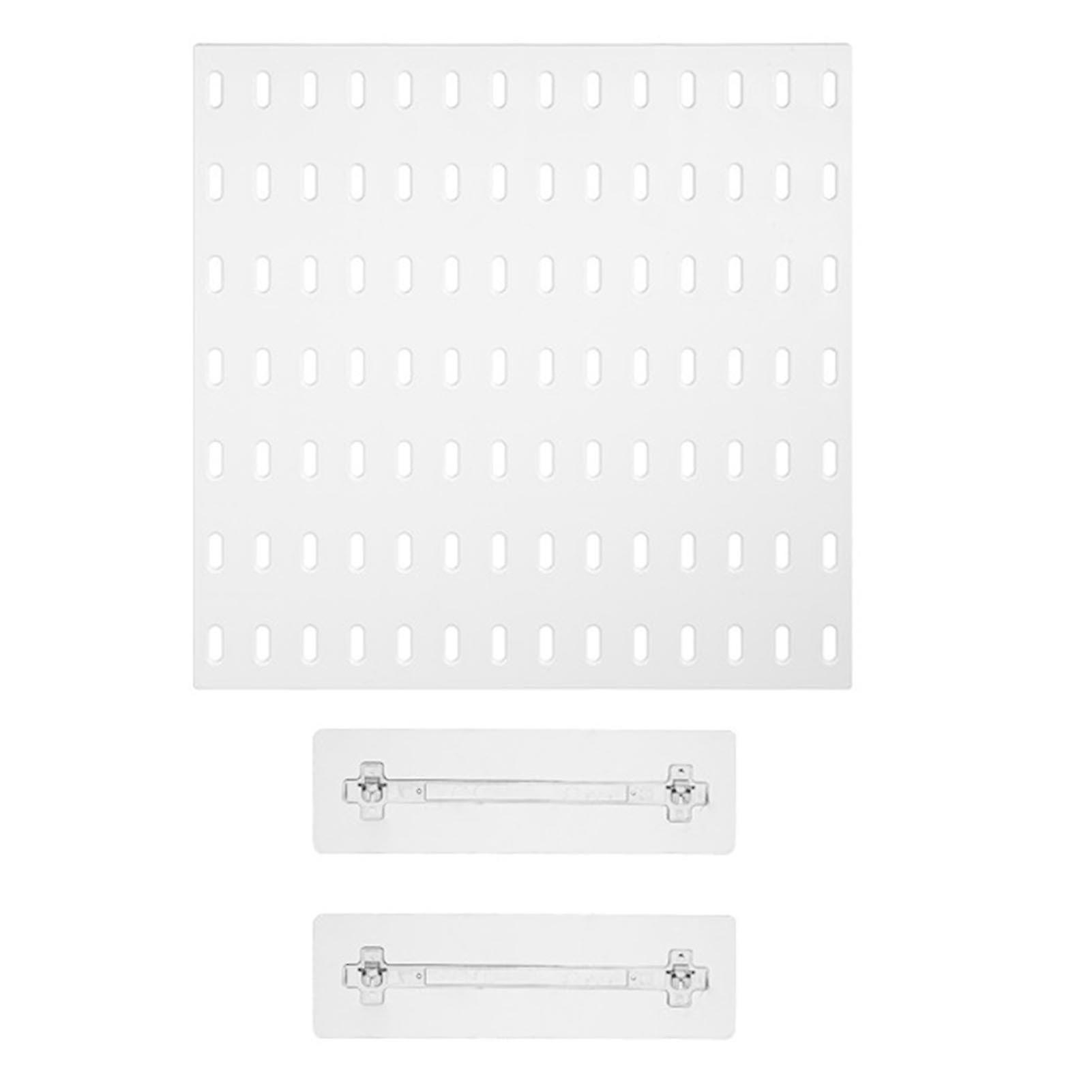 Multi-function wall-mounted pegboard, space saving, for kitchen, living room, bedroom