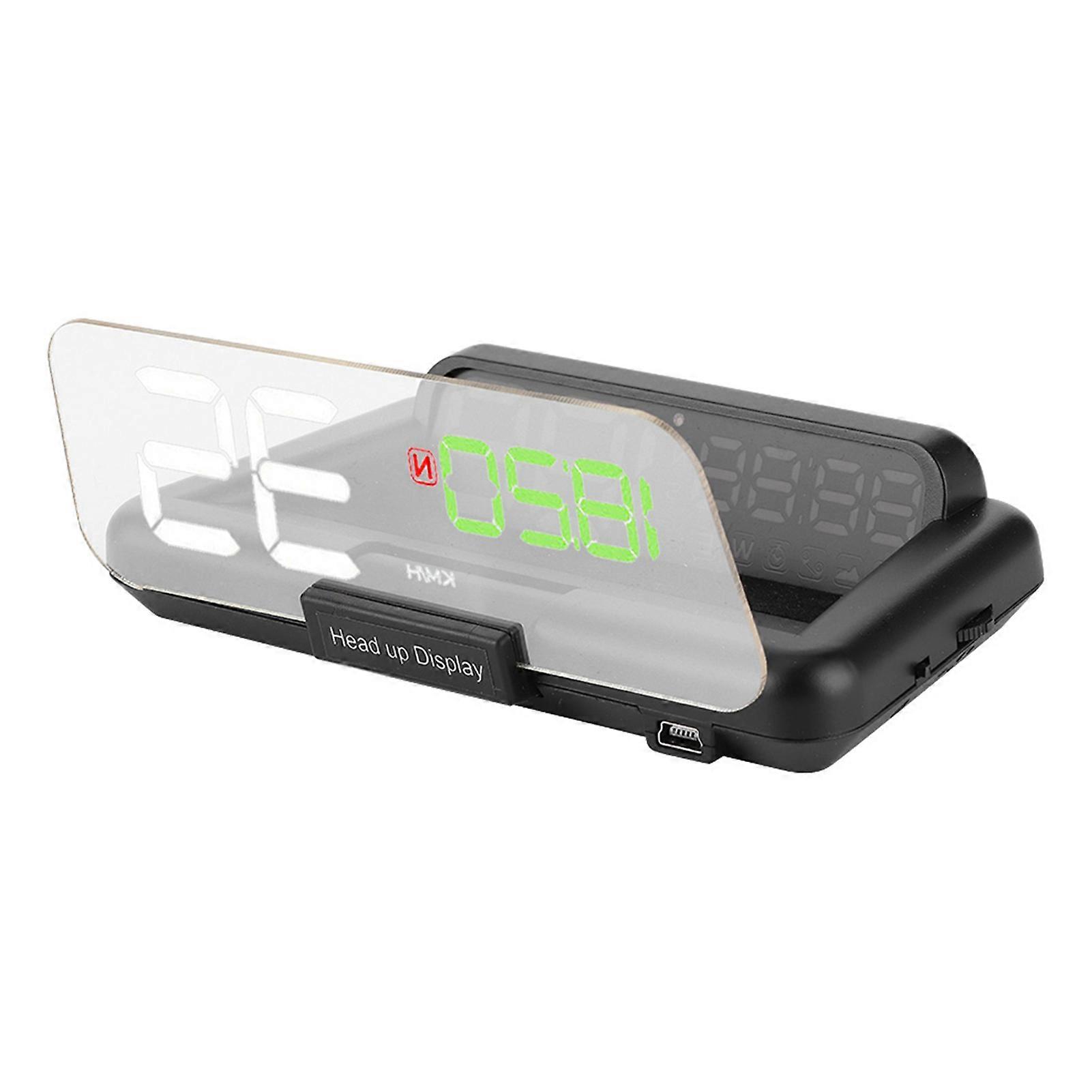 Universal 3.6in HD Auto Headup Display GPS HUD Monitor Multifunctional Projector T900 A-B