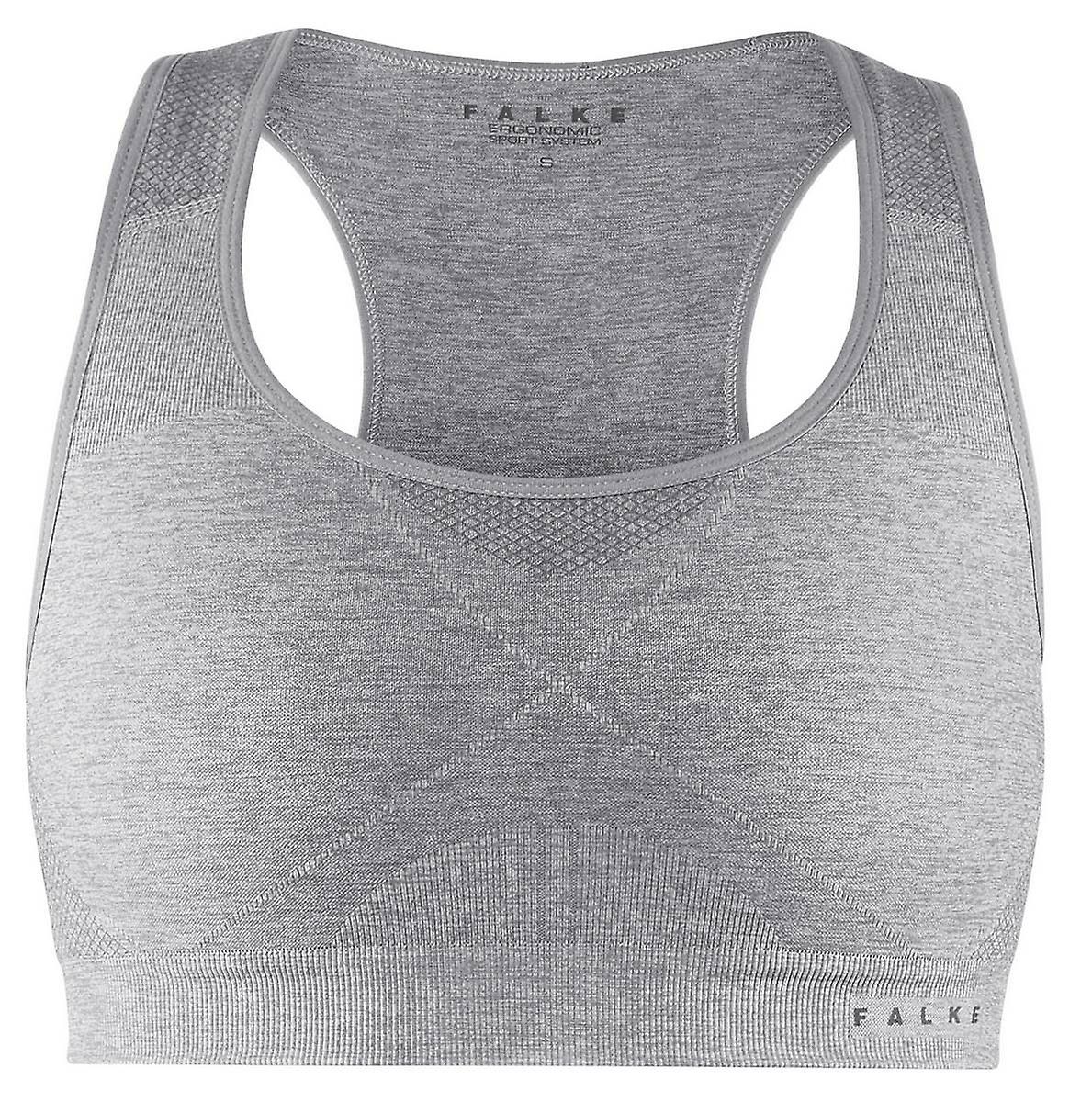 Falke Madison Low Support Sports Bra - Grey Heather