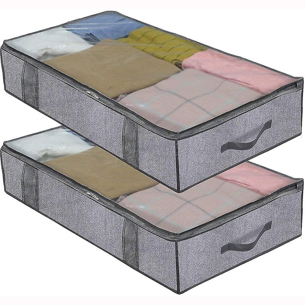 Under Bed Storage Bag Organizer (2-pack)