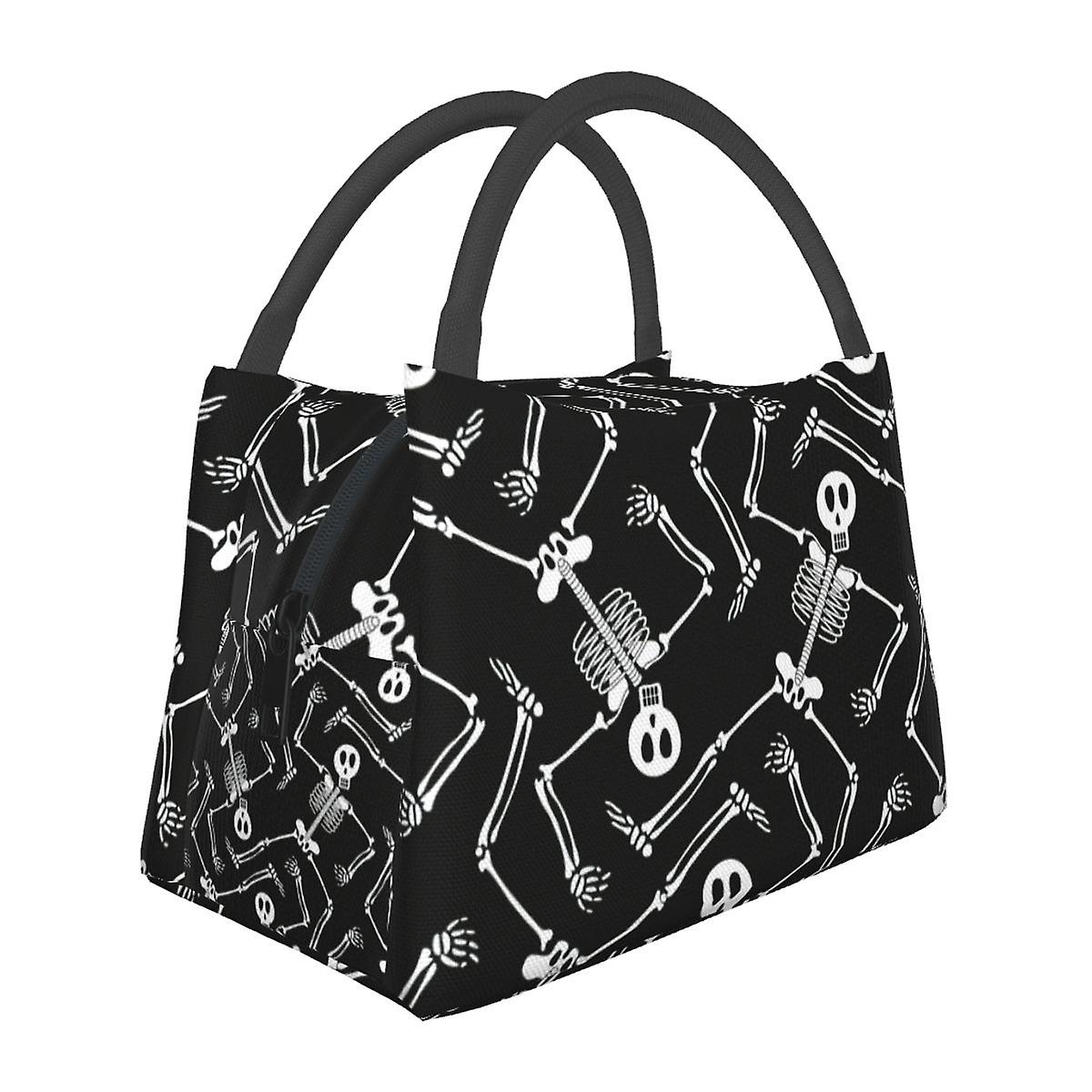 هالوين الرعب حقيبة الغداء الرجال جاك سالي كابوس قبل عيد الميلاد السفر صندوق الغداء عارضة مصمم حمل حقائب الطعام حقيبة تبريد