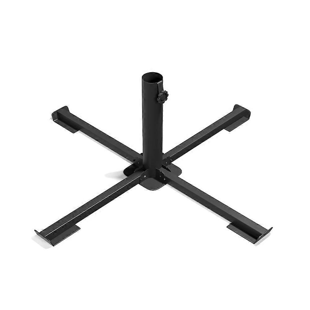 Foldable Parasol Base Umbrella Cross Base Stand