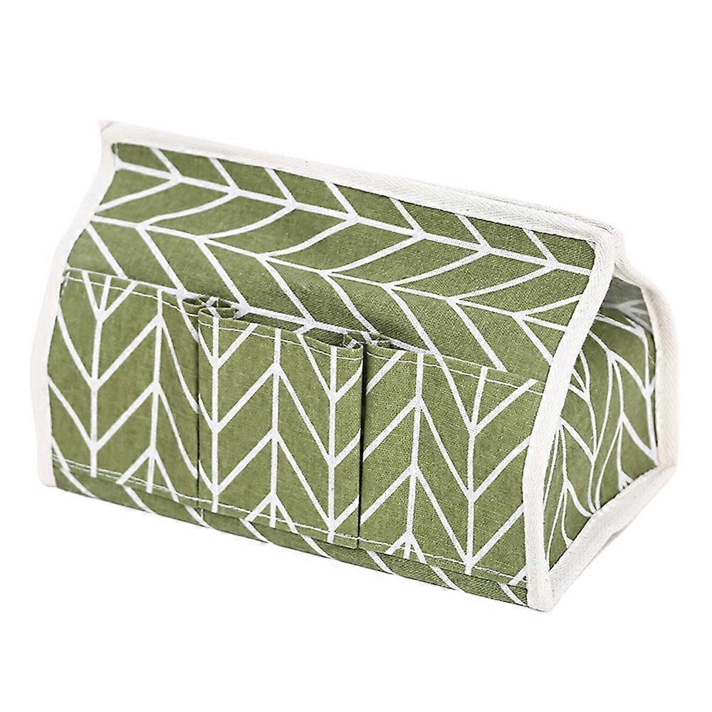 Modern Tissue Storage Box Fabric Tissue Box Holder Polyester Tissue Box Cover