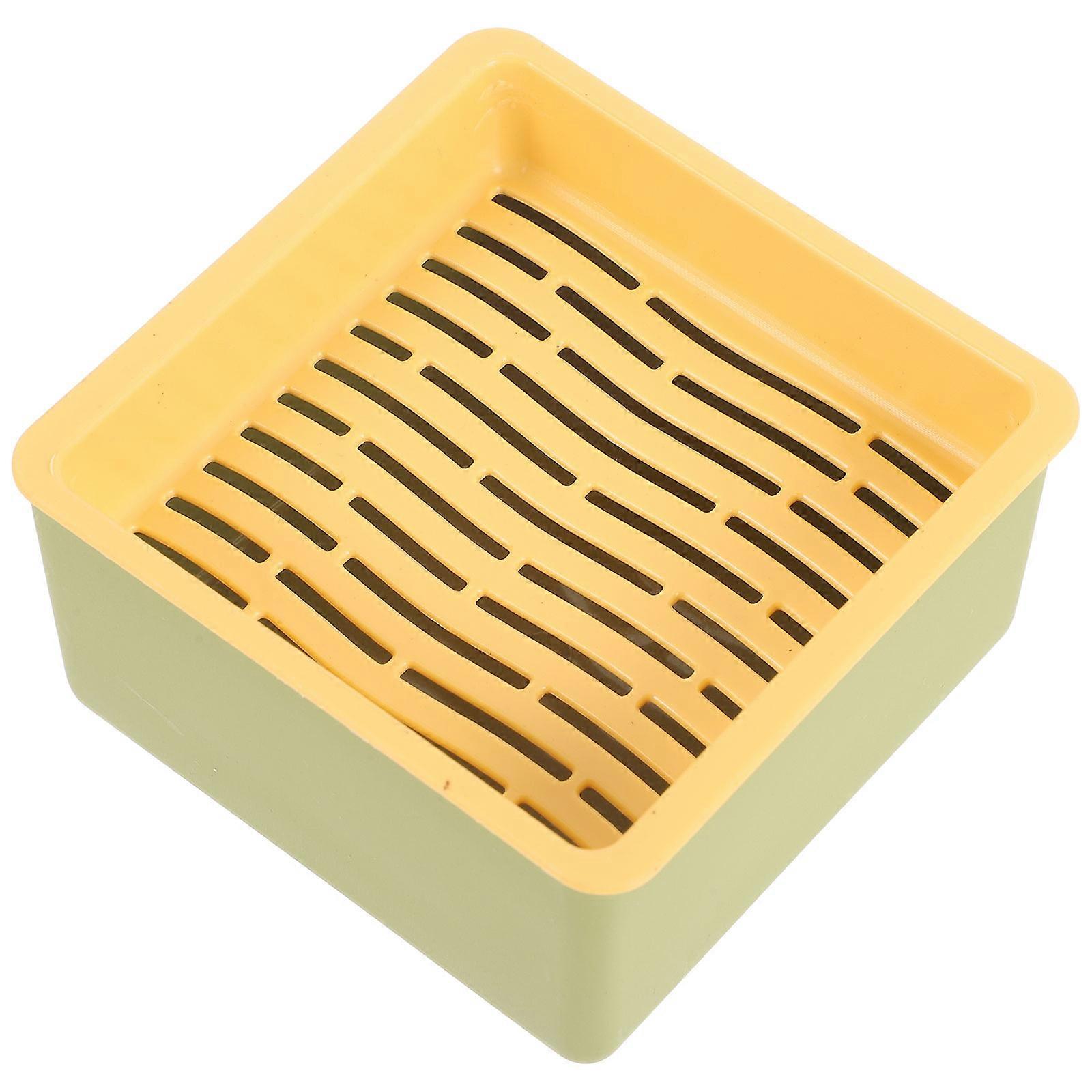 Hydroponic Cat Grass Planting Box Soilless Cat Plant Hydroponic Planter Plastic Cat Catnip Planter