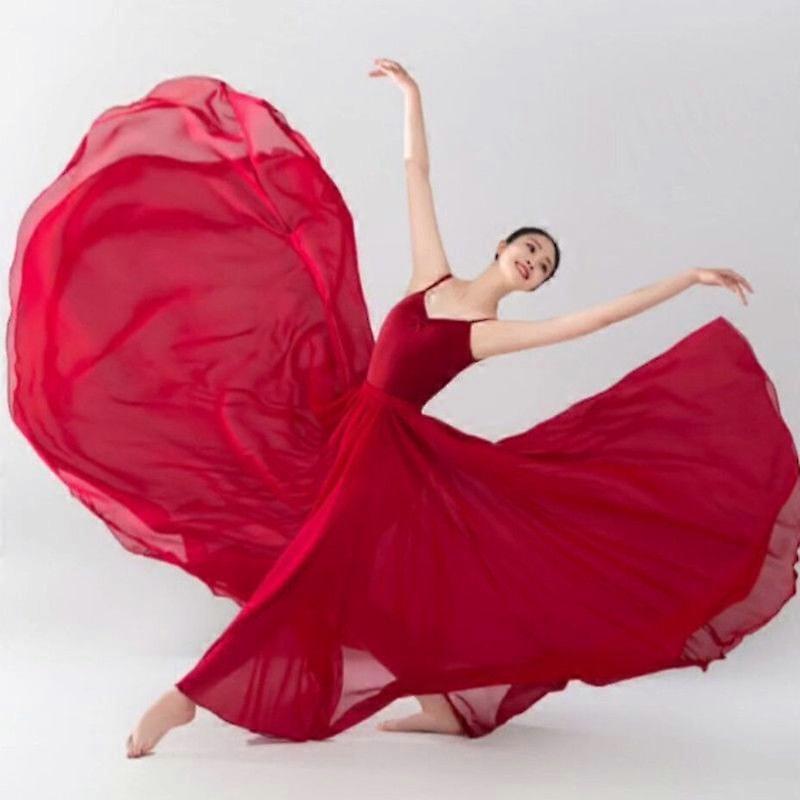 Jupe Longue Danse 720 Degrés Grande Taille Femme – Jupe Flamenco, Tribal, Orientale, Carnaval Bleu