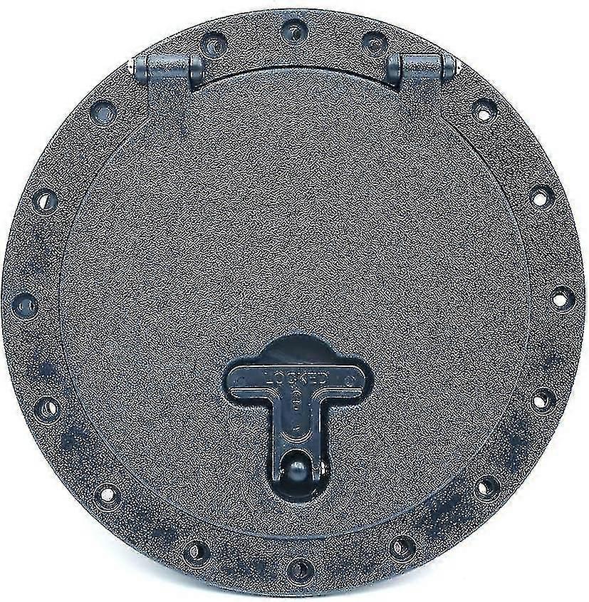 Capa do Hatch, Caiaque de 8 Polegadas Puxa a Placa do Convés com Acessórios de Canoa de Caiaque de Saco Vermelho preto 1pcs