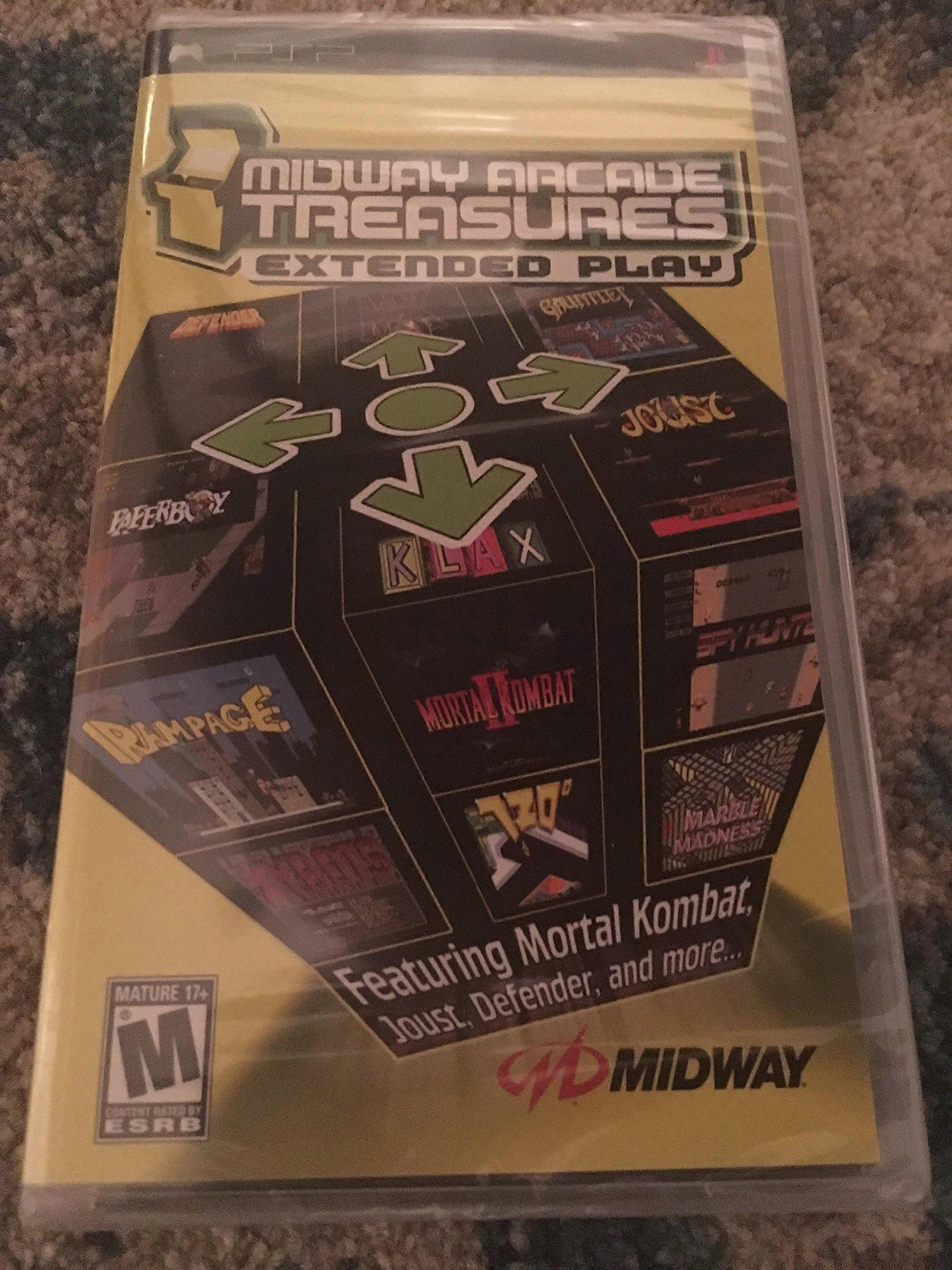 Midway Arcade Treasures Extended Play - PlayStation Portable - PAL - New & Sealed