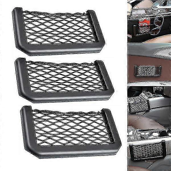 New 3pcs/set Large Storage Net Campervan Caravan Boat Storage Bag Pocket Organizer