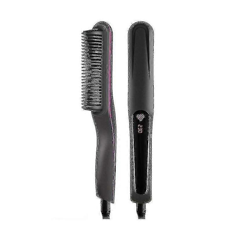 Professional women's hair straightening comb, men's multifunctional hairdressing comb, beard styling