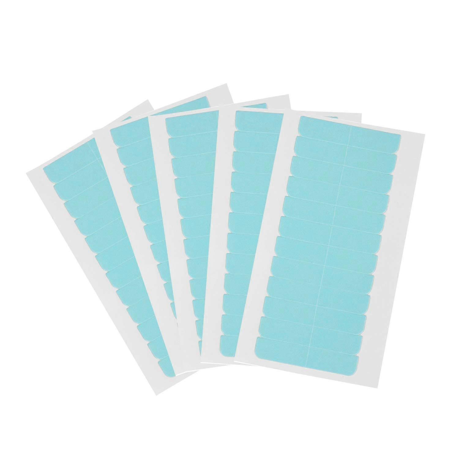 120 Pack αυτοκόλλητες ταινίες αντικατάστασης για επεκτάσεις μαλλιών - ταινία διπλής όψης για πραγματικά μαλλιά