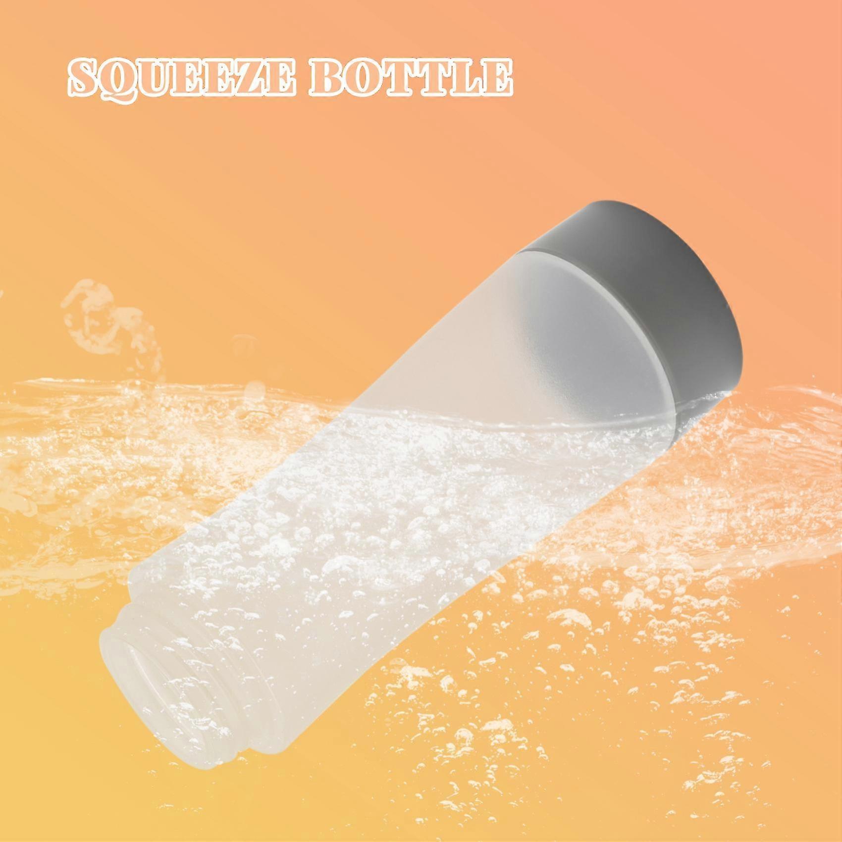 3 Pcs Condiment Squeeze Bottles, Squeeze Bottle, Condiments Ketchup Camping Sauce, Bbq, Vinaigrettes-En stock