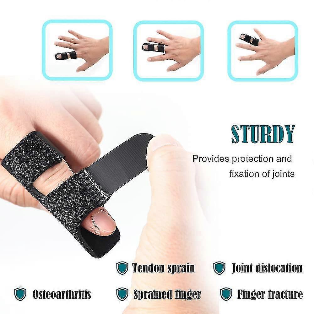 4 Pcs Trigger Finger Splints,broken Finger Protector, Pain Relief