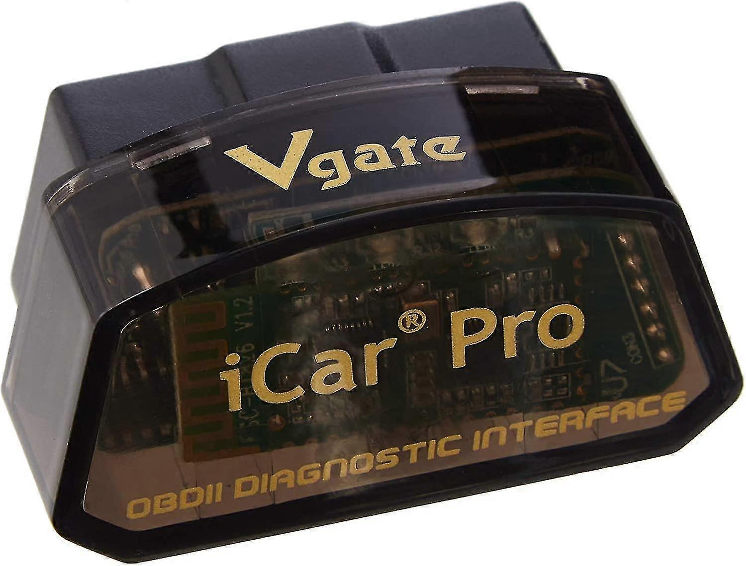 Icar Pro Ble 4.0 Obd2 Diagnostic Tool Fault Code Reader Obdii Compatible Car Adapter Check Engine Light For Ios, Android And Windows