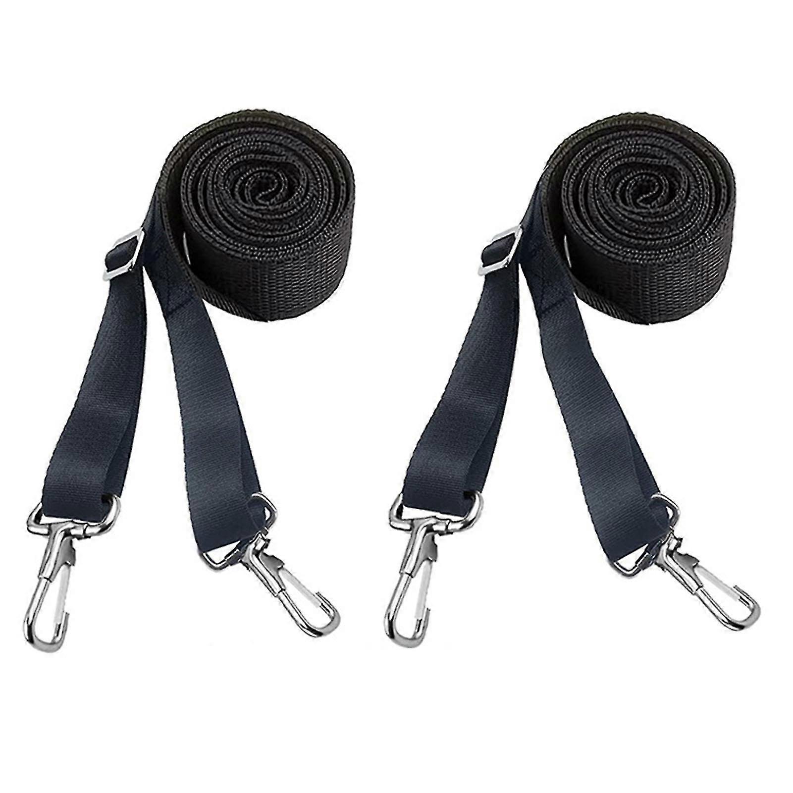 1 Pair Adjustable Bimini Top Straps Double End Snap Hook Boat Canopy Straps Boat Awning Hardware Accessories-Good