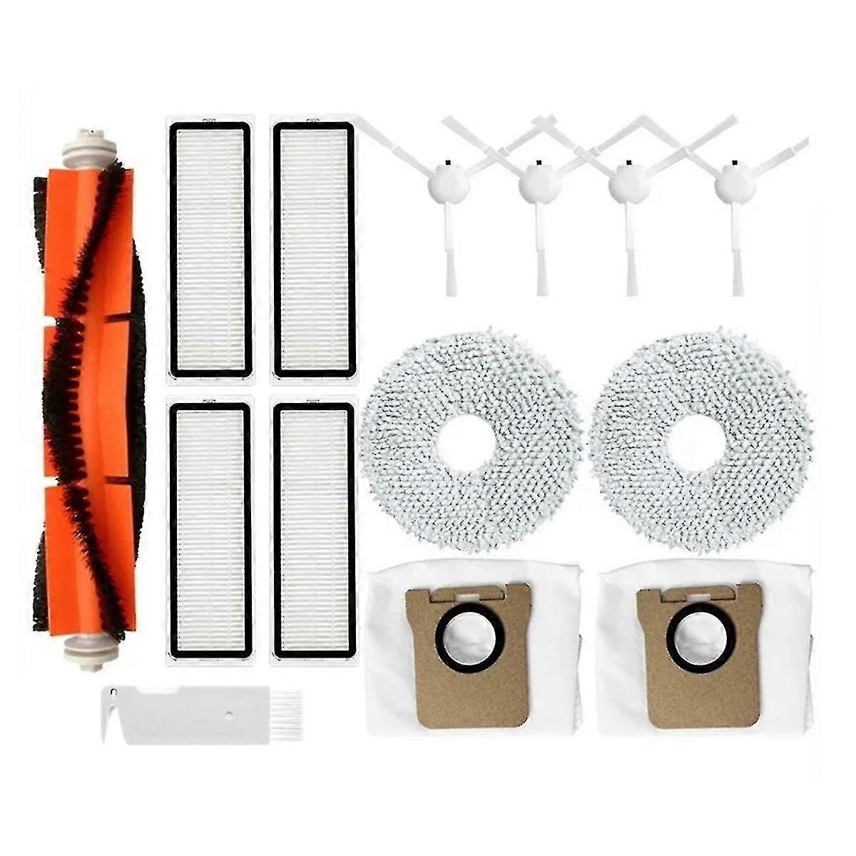 For Robot Vacuum X10+ Plus B101gl Main Side Brush Mop Cloth Hepa Filter Dust Bag Spare Kit Part Acc