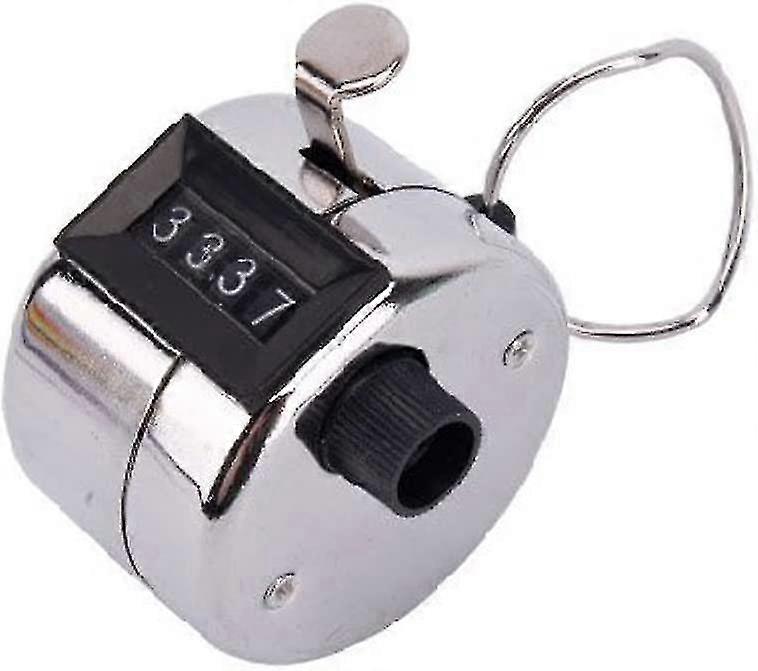 4 Digit Manual Hand Tally Mechanical Palm Click Counter