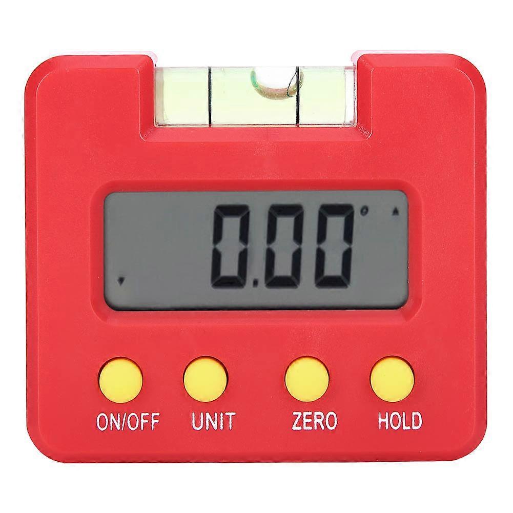 Mini Digital Inclinometer with Level Gauge Magnetic Angle Finder Ruler Protractor