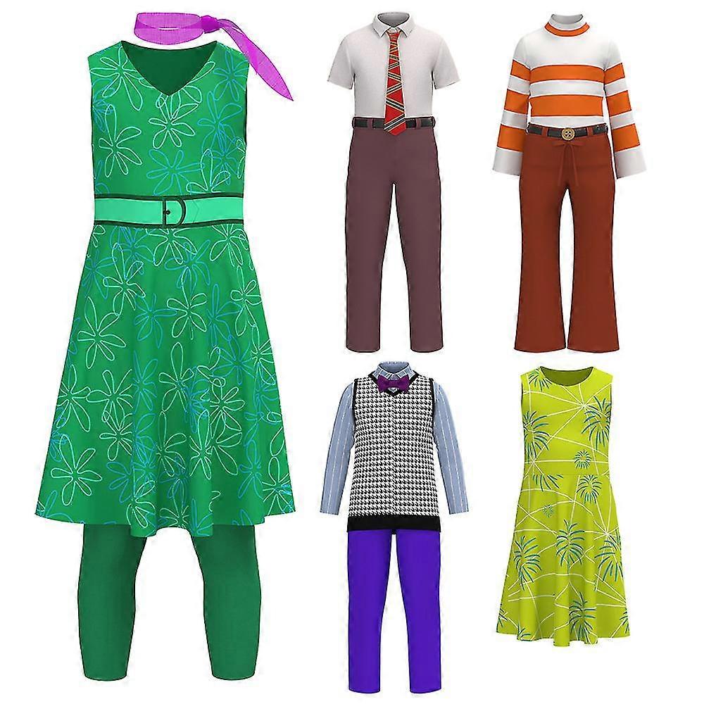 Inside Out 2 Children And Adults Halloween Carnival Cosplay Show Costumes