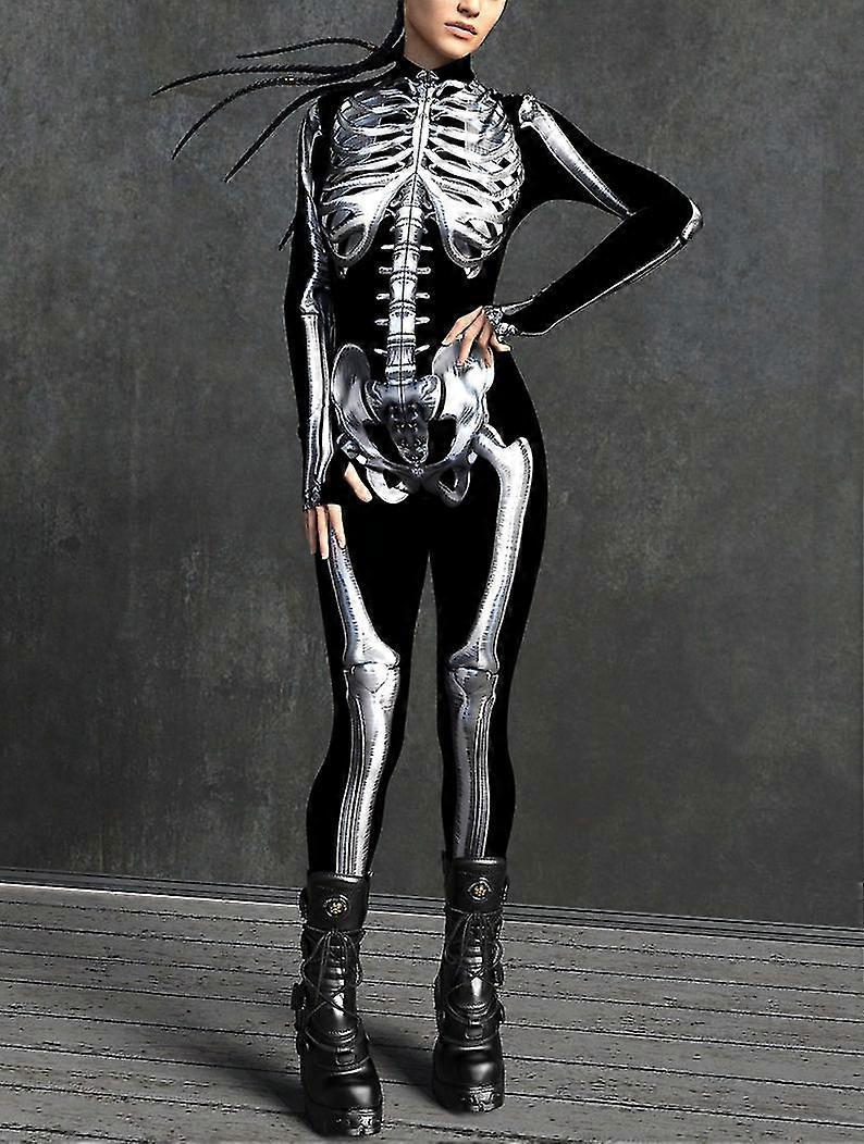 2023 Skeleton Costume, Skeleton Bodysuit, Skeleton Costume Women