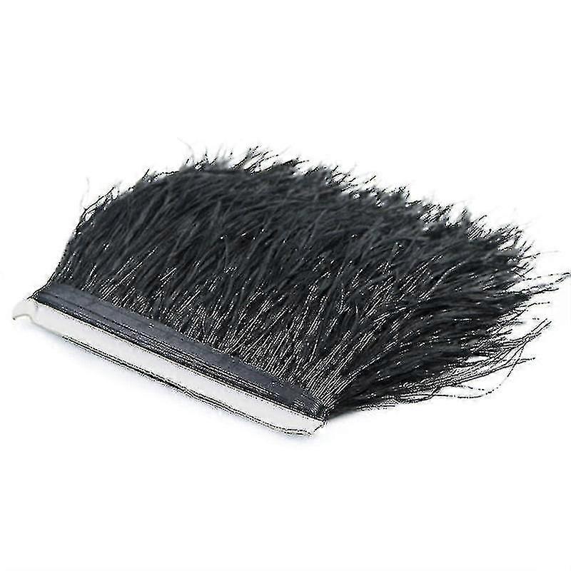 2 m Straußenfedern Trim Federn Band Selvage
