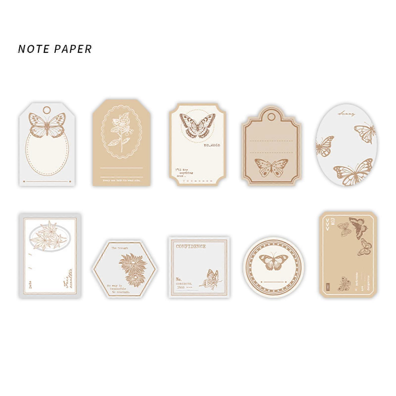 Illustration Pattern Design Simple Notepad Bright Color and Clear Printing Notepad for Primary and Secondary School Students