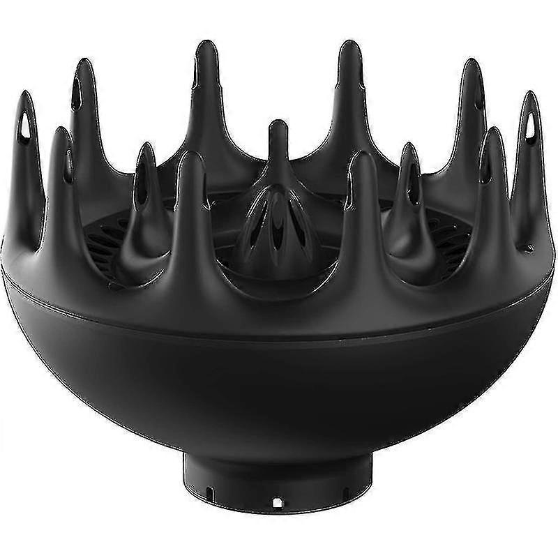 Zwarte Orchidee Grote Haar Diffuser Voor Krullend En Natuurlijk Haar - Professi