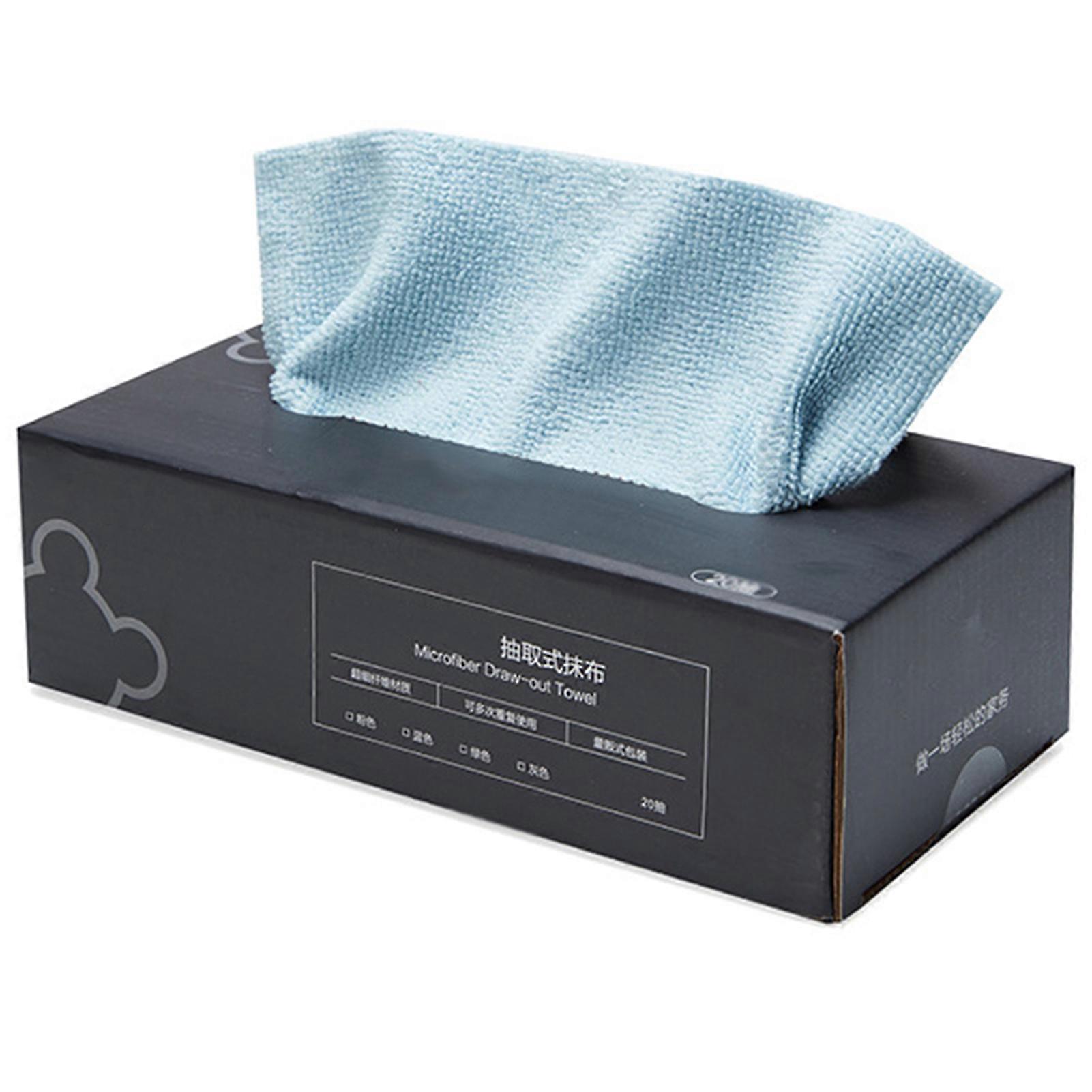 Pull Out Microfibre Rag Kitchen Absorbant Scuring Pad Multifonctionnel Wet Dry Cleaning Cloths