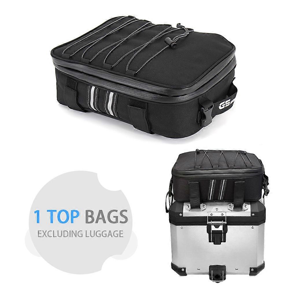 حقيبة أمتعة للدراجات النارية حقائب ألومنيوم لسيارات BMW R 1200 1250 LC Adventure وكذلك Hepco & حقائب بيكر العلوية حقيبة جانبية الأمتعة