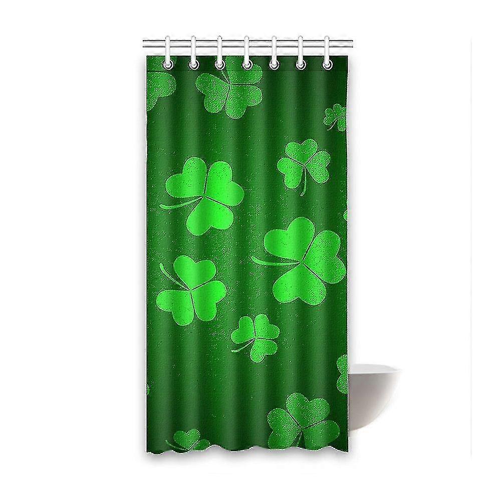 Clover Waterproof Polyester Bathroom Shower Curtain 90x180 Cm E---60165