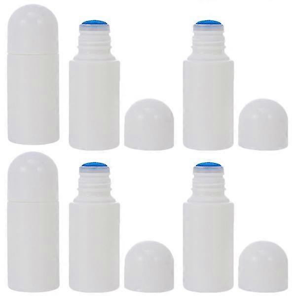 6pcs Sponge Applicator Bottle Sponge Head Bottle Liniment Bottle Refillable Sponge Head Applicator