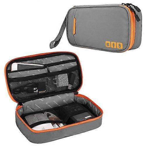 Multi-functional Headphone Charger Data Cable Storage Bag Portable Power Pack