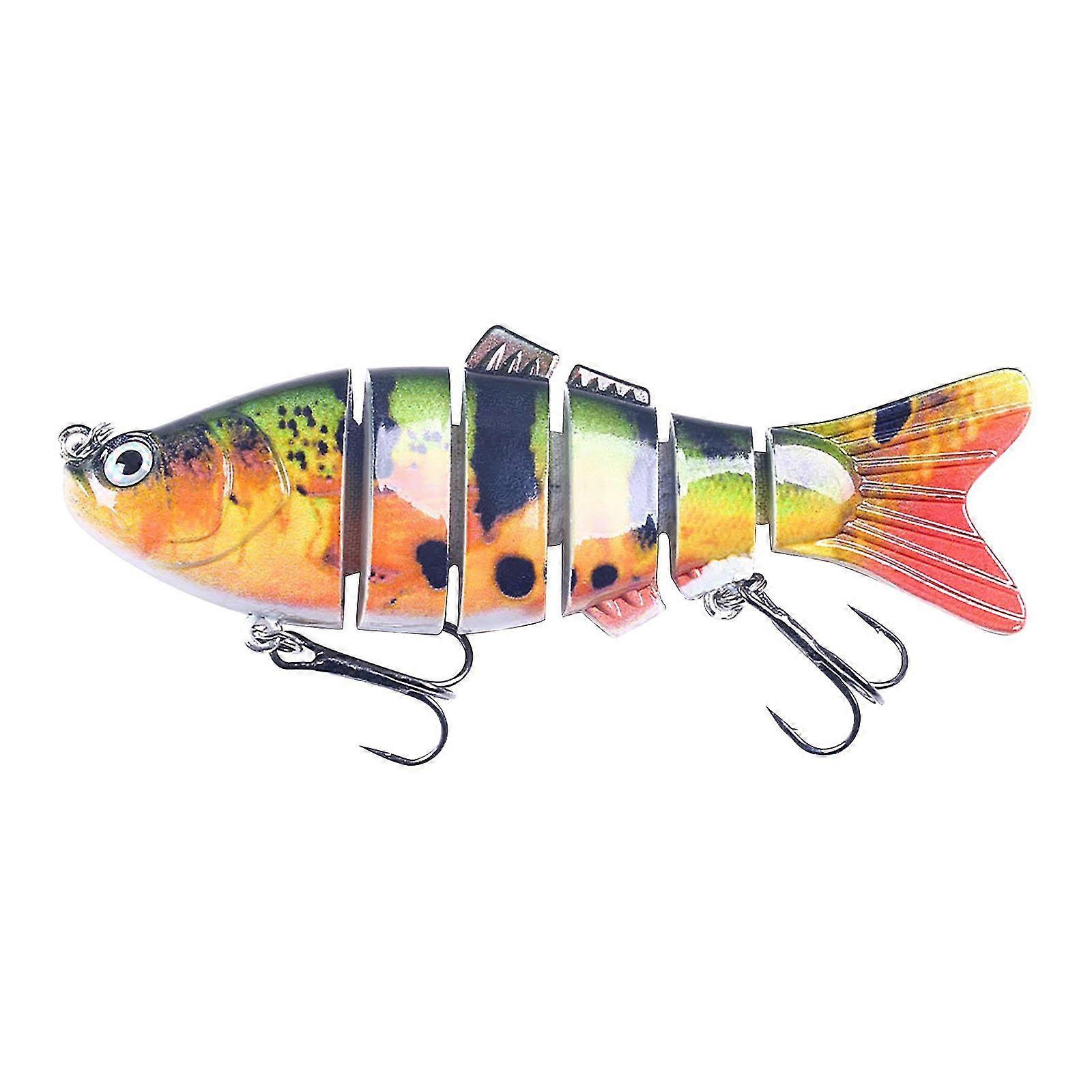 Angeln Knotty Fish 10cm18g Boxed Multi-Segment Fake Hooks Hard Hooks