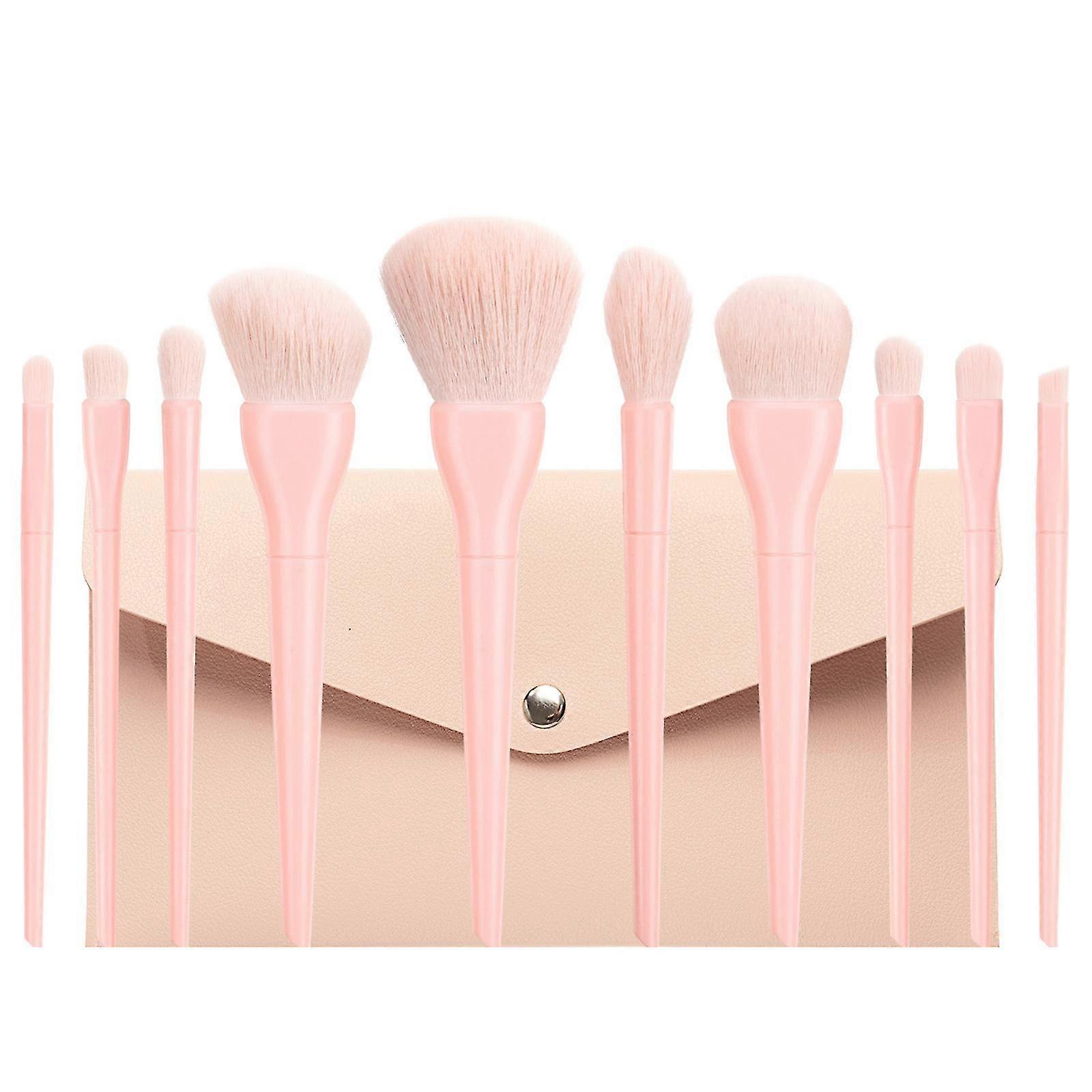 Make Up Foundation Eyebrow Eyeliner Blush Cosmetic Concealer Brushes 10pcs