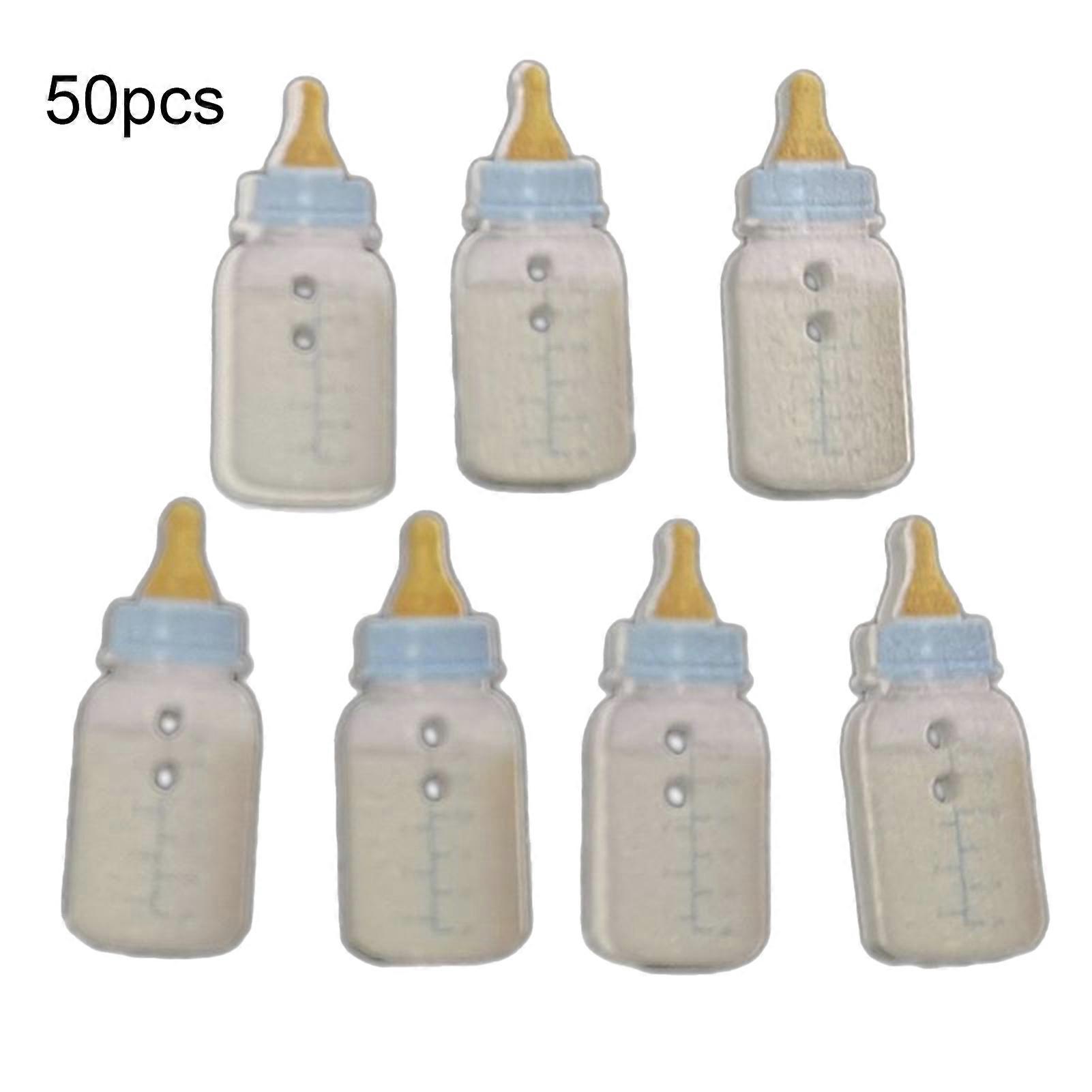 50Pcs Buttons Small Smooth Bottle Shape Decorative Sewing Buttons for Home