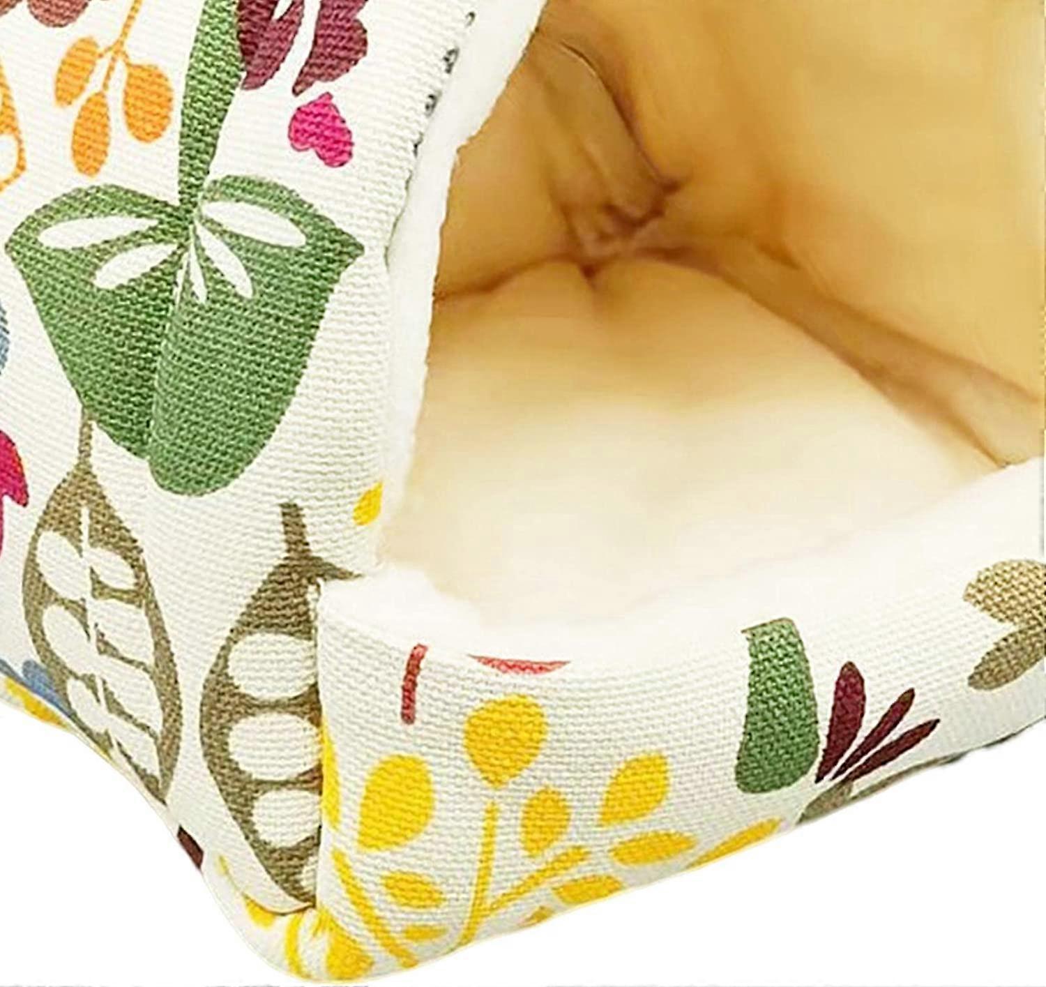 Plush Hanging Bird Bed – Warm Hammock Nest For Parakeets & Medium/Large Parrots With Hooks