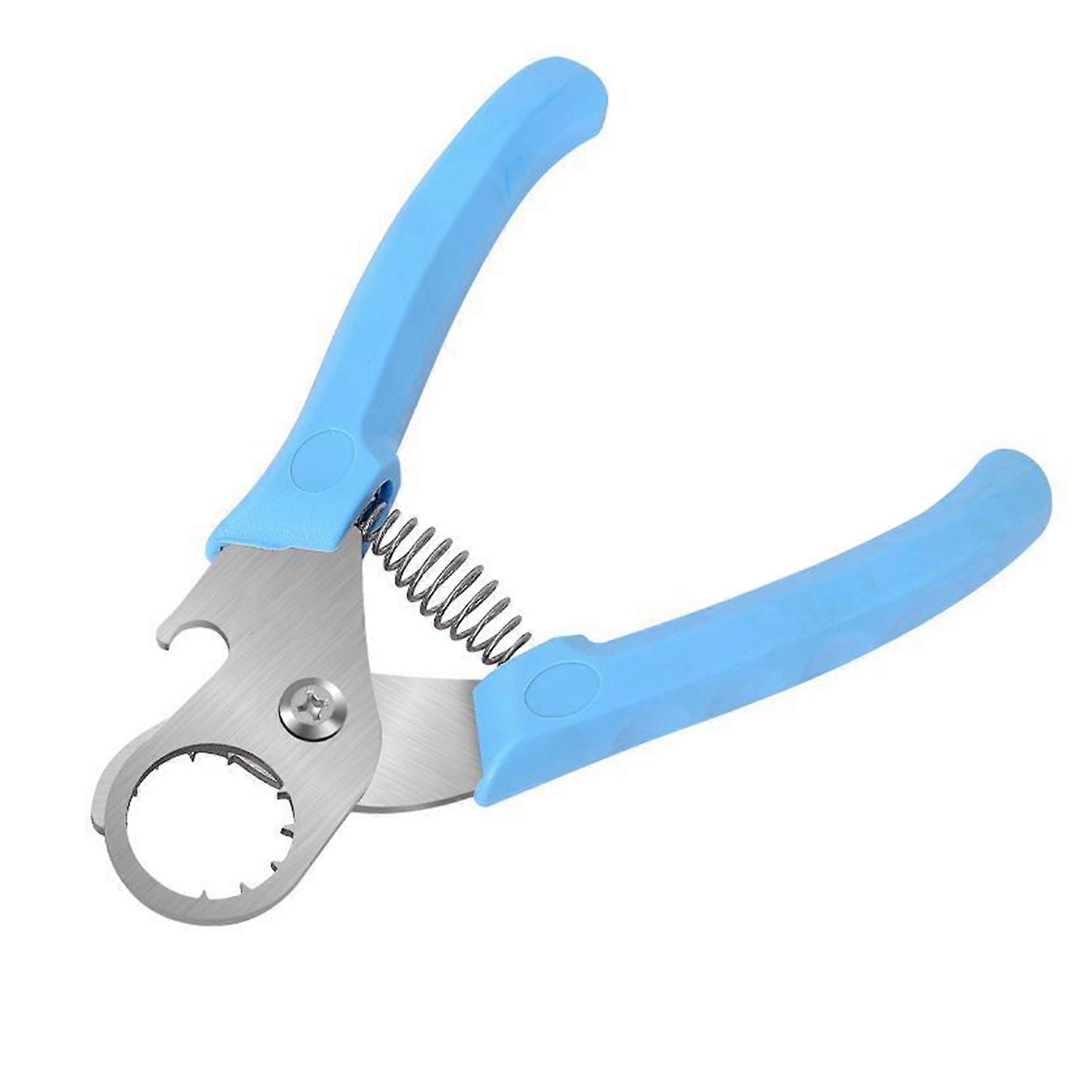 Snail Tail Cutter with Bottle Opener Professional Snail Scissors Multi-functional Snail Pliers No Slippage Field Snail Scissors Seafood Tool