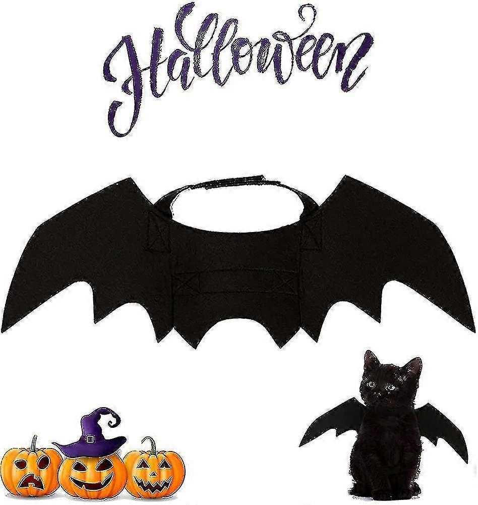 Κοστούμι αποκριών για τα κατοικίδια ζώα, φτερά νυχτερίδων γατών κατοικίδιων ζώων για τις μικρές γάτες και τα σκυλιά, αστείο