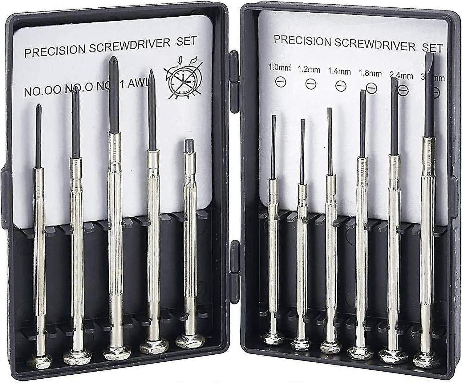 precision mechanical screwdriver set,11-pcs,watchmaker tool modeler, laptop, mobile phone, glasses