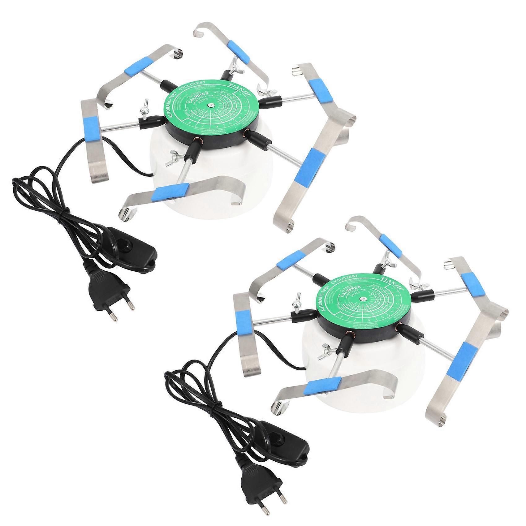 2X 220V Automic-Test Cyclotest Watch Tester Watch Test Machine--Watch Winders for Six Watches At On