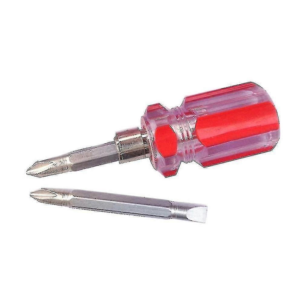 Flat Type Dual-purpose Telescopic Screwdriver Ratchet Screwdriver Tools