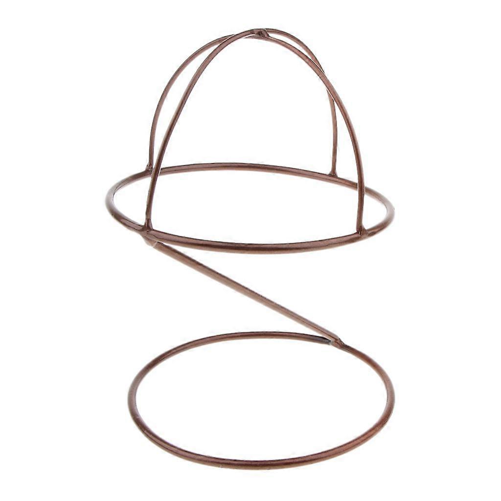 Hat Stand Wig Holder for Display in The Shop Window of Hats And Wigs - Black, as described